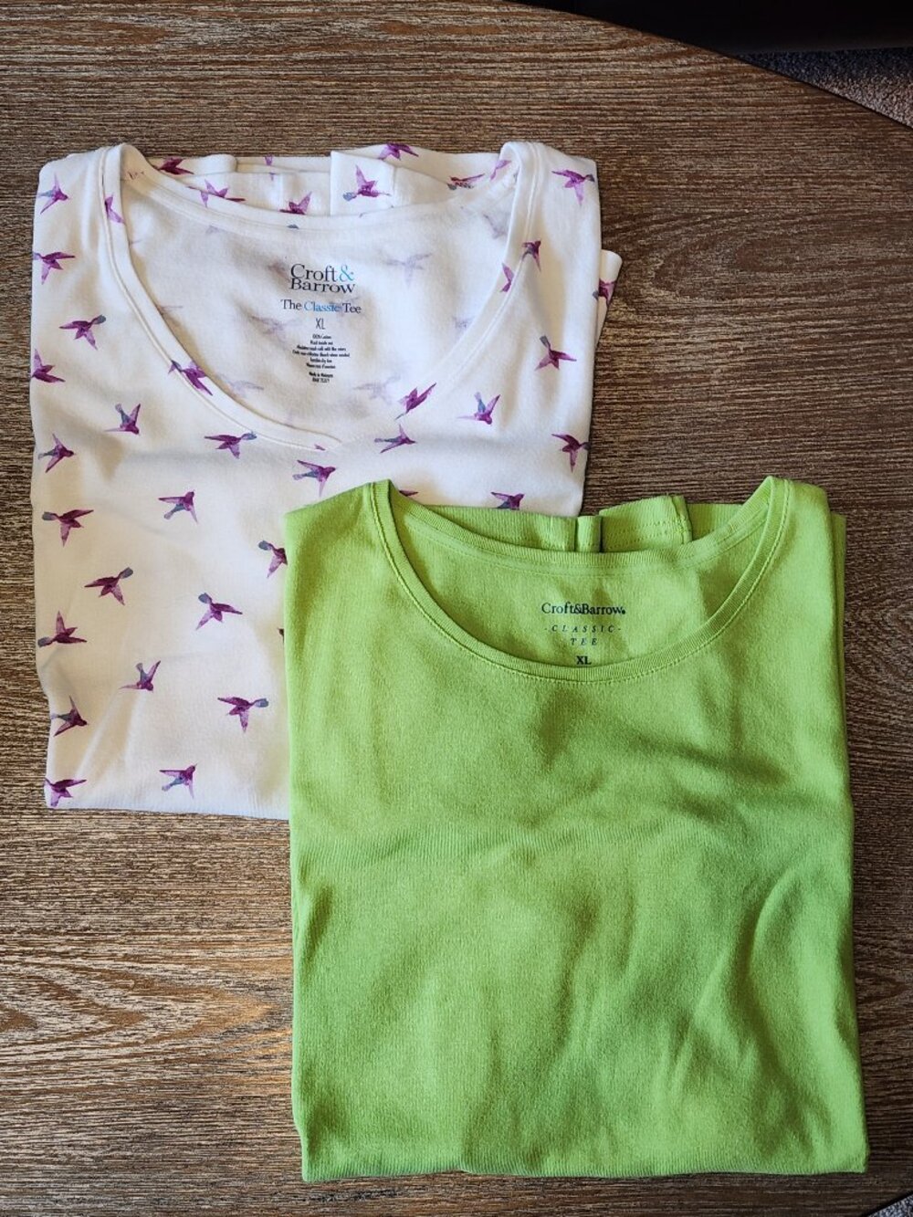 Croft & Barrow Classic Tee Bundle, Size XL